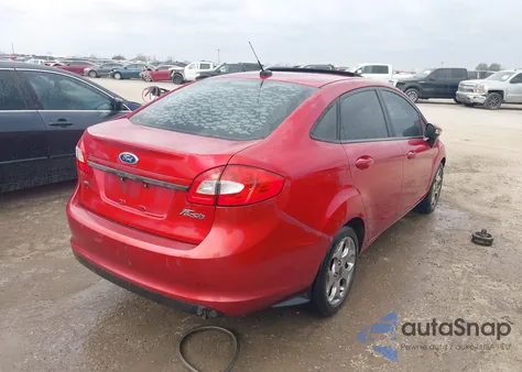 2012 Ford Fiesta Sel из США, поврежденный, VIN 3FADP4CJ6CM153613